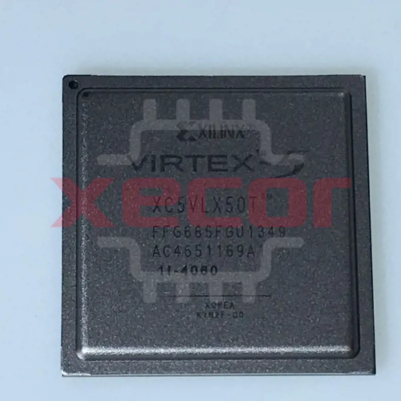 XC5VLX50T-1FFG665I FBGA-665