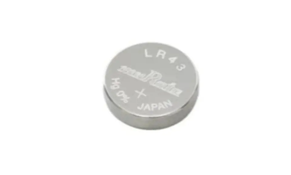 LR43 Battery: 1.5 V Alkaline Button Battery